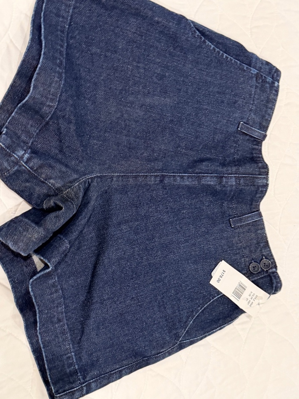 AG Denim Dark Blue Shorts - Waist 27 - BNWT